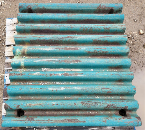 Lot Of Metso - Nordberg Spare Jaw Plates For C110 Jaw Crusher)